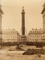 Commune von Paris (1871): der Abriss der Vendome-Säule am 16.05.1871